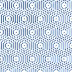 Serviette 24x24cm Geometric Hipster navy/white, 3-lagig, 20 Stück