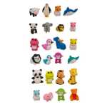 OOTB Puzzle-Radierer Tiere ca. 4 x 2 cm