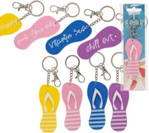 OOTB Metall-Schlüsselanhänger Flip Flop