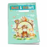 Mutti- & Vatiheft A6 Waldfreunde, 48 linierte Seiten