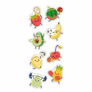 Sticker Sportliche Früchte 4014970435294