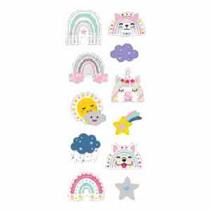 Sticker Crazy Rainbows 4014970435249