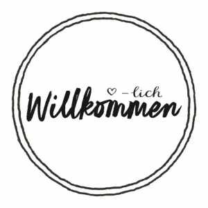 Serviette 33x33cm Herzlich Willkommen, 3-lagig, 20 Stück, ti-flair