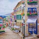 Serviette 33x33cm Nouveau Bistro, 3-lagig, 20 Stück,...