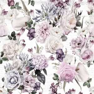 Serviette 33x33cm Kukkien Iloa, 3-lagig, 20 Stück, ti-flair