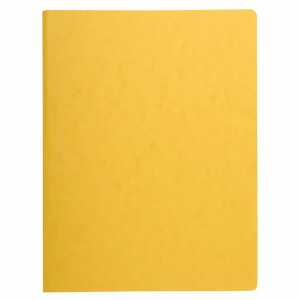 Spiralhefter A4 FSC-Mix gelb, Karton 410g/m²