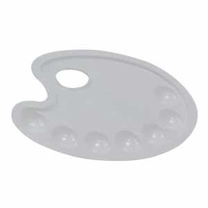 Mischpalette Artists Kunststoff 17x25cm oval, DALER ROWNEY