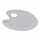 Mischpalette Artists Kunststoff 17x25cm oval, DALER ROWNEY