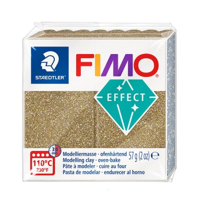 Staedtler Mod.masse Fimo effect gold glitter