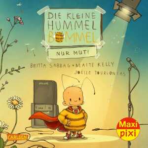 Maxi Pixi 415 Die kleine Hummel Bommel – Nur Mut!, Miniaturbuch