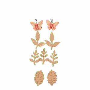 Sticker Nature Line Leaves 4014970435874