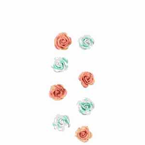 Sticker Nature Flowers Mixed roses