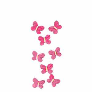 Sticker Nature Line Butterflies pink