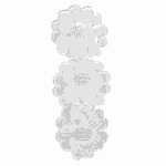 Sticker Weiße Blüten 4014970428302