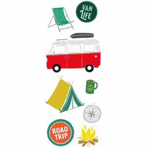 Sticker Camping ROESSLER PAPIER