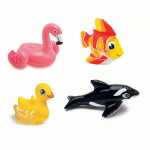 Badewannentiere aufblasbar 4fach sortiert