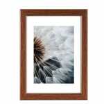 Kunststoffrahmen Breeze nuss 10x15cm, hama