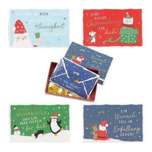 Weihnachtsgeldschachtel DEPESCHE