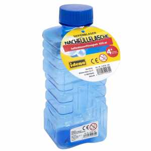 Idena Seifenblasen Nachfüllflasche 500ml, ab 4 Jahren