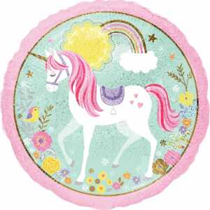 Folienballon Magical Unicorn D43cm