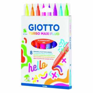 Fasermaler GIOTTO Turbo Maxi Neon 8er, GIOTTO
