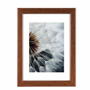 Kunststoffrahmen Breeze nuss 15x20cm, hama