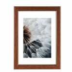 Kunststoffrahmen Breeze nuss 15x20cm, hama