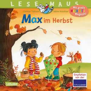 Lesemaus 96 Max im Herbst Bilderbuch mit gratis Mitmach Magazin