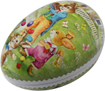 Nestler Papp-Osterei 18 cm Bilder Borte: weiß o....