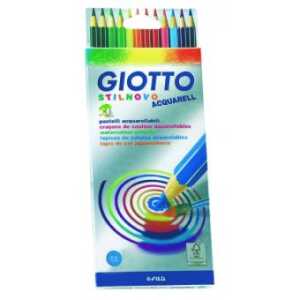 Buntstifte GIOTTO Stilnovo Acquarell 12er, sechskant,, LYRA