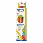 Farbstifte GIOTTO Mega Box Fluo 6 Farben 6er,...