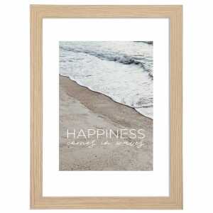 Holzrahmen Waves eiche 10x15cm FSC100%, hama