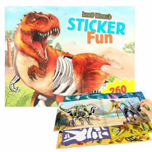 Dino World Sticker Fun mit 260 Sticker, DEPESCHE