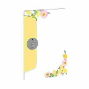 Briefpapier-Set 5/5 A4/DL Zitrone Designpack 5 Blätter5 Briefumschläge