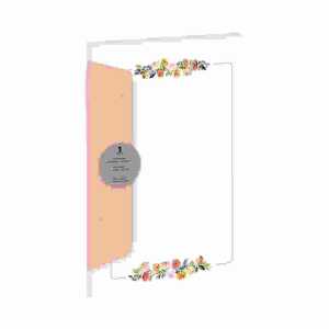 Briefpapier-Set 5/5 A4/DL Girlande Designpack 5 Blätter5Briefumschläge