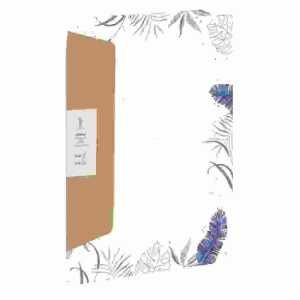 Briefpapier-Set 5/5 A4/DL Blue Kraftpapier, Designpack
