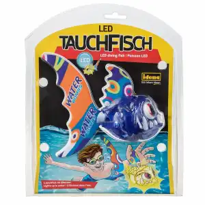 Idena Tauchfisch mit Licht blau