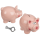 OOTB Spardose mit Schloss Schwein