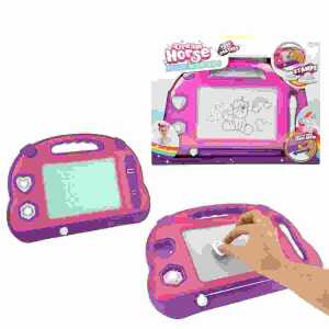 Zeichentafel Dream Horse mit Stift und Formen, mit Radierfunktion