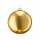 Weihnachtskugel D15cm gold, bruchfest