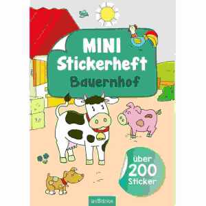 MINI Stickerheft Bauernhof, über 200 Sticker, Erwecke den Bauernhof