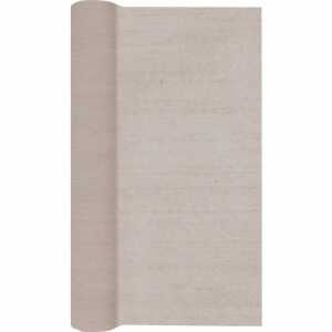 Tischläufer Struktur taupe 490x40cm, Home Fashion