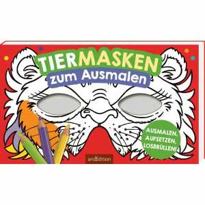 Tiermasken zum Ausmalen 20 Motive mit Tieren drauf zum ausmalen