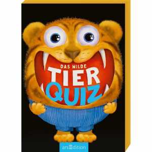 Das wilde Tier-Quiz 50 Quiz Karten, über 100 Fragen mit Antworten