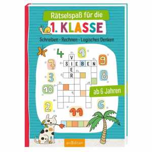 Rätselspaß für die 1. Klasse, Schreiben, Rechnen, Logisches Denken