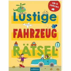Lustige Fahrzeug Rätsel Labyrinthe, Punkträtsel und vieles mehr