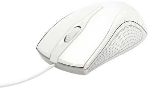 Maus-3-Tasten MC-200 kabelgebunden weiß, HAMA