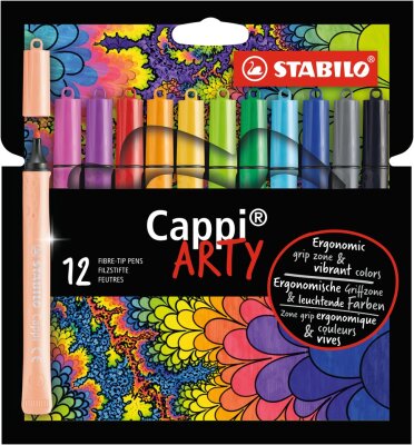 STABILO Cappi 12er Etui „ARTY"