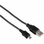 Lade-und Datenkabel Micro-USB, 1 m, schwarz
