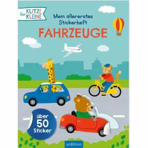 Mein allererstes Stickerheft Fahrzeuge, über 80 Sticker, belebe Szenen